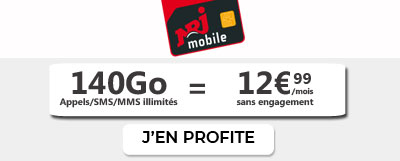 promo forfait 140Go 