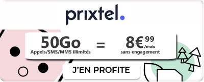promo forfait prixtel 50Go
