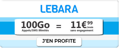 promo Lebara Mobile 100Go