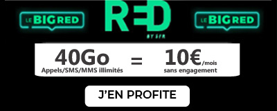 Forfait BIG RED 40Go