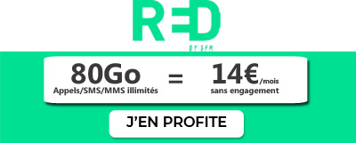 Forfait RED 80Go