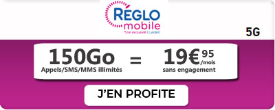 promo reglo mobile 150Go
