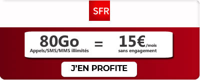 promo forfait SFR 80Go