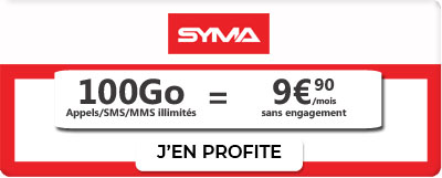 forfait 100go syma mobile
