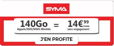 promo forfait 140Go 