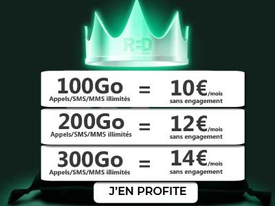 3 Black Forfaits RED