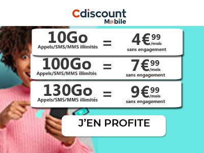 Forfaits Cdiscount Mobile 