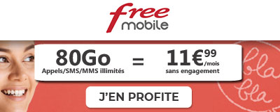 forfait free en promo
