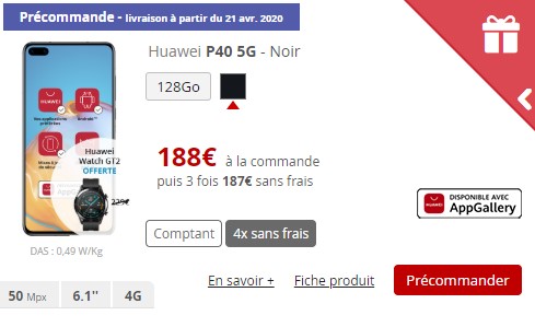 Huawei P40 Free