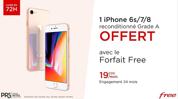 vente privée free mobile