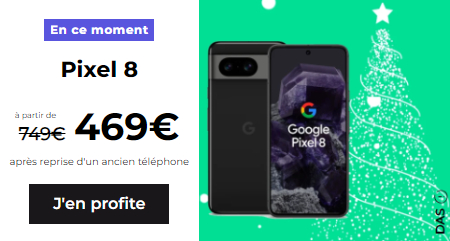Pixel 8 en promo chez RED by SFR