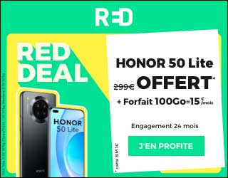 Honor 50 lite RED by SFR