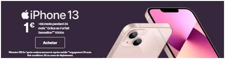 iPhone 13 Bouygues Telecom