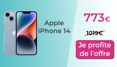 iPhone 14 en forte promotion sur Rakuten