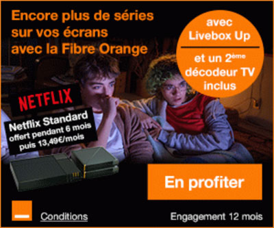 Livebox orange avec netflix offert