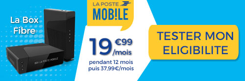 Test d'éligibilité à la Fibre La Poste Mobile