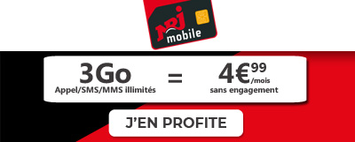 promo nrj mobile a moins de 5 euros