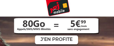 forfait 80go NRJ mobile