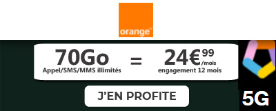 forfait 5G Orange