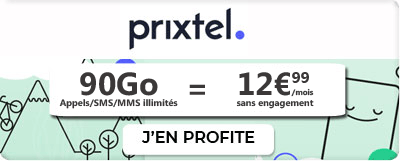 Forfait Prixtel 90 Go