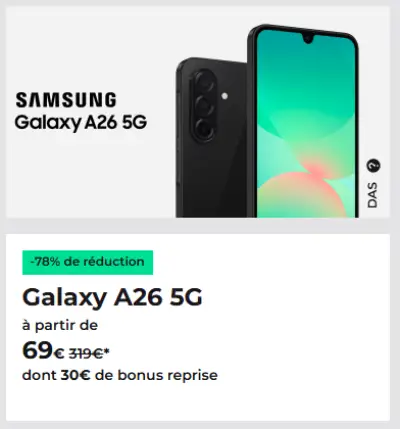 CTA Galaxy A26 5G