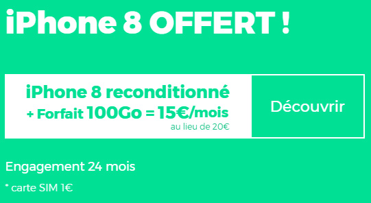 promo forfait mobile RED by SFR