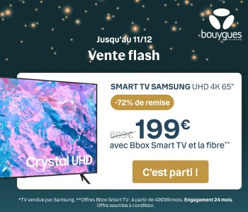 poromo Smart TV noel Bouygues Telecom