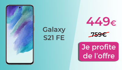 promo Galaxy S21 FE