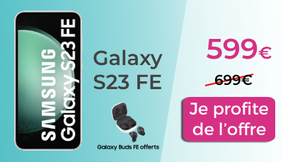 promo Galaxy S23 FE 