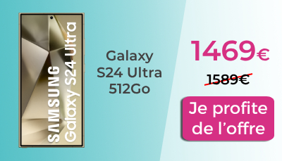 Samsung Galaxy S24 Ultra en precommande sur le site de Samsung