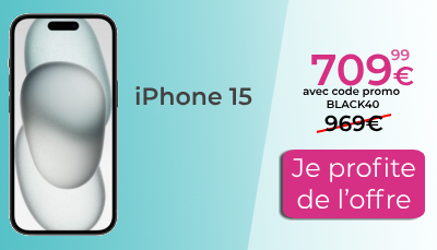 promo iPhone 15 Black Friday rakuten