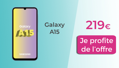 Samsung Galaxy A15 4G nouveaute