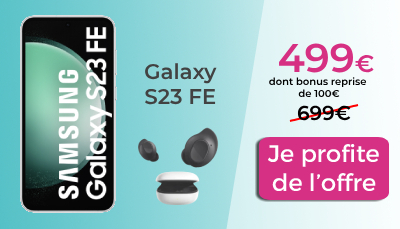 Samsung Galaxy S23 FE soldes d'hiver