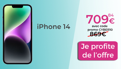 promo iPhone 14 Rakuten Cyber Monday