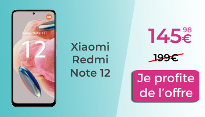 Redmi note 12 à 145,98?