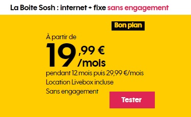 Souscrire à la boîte SOSH