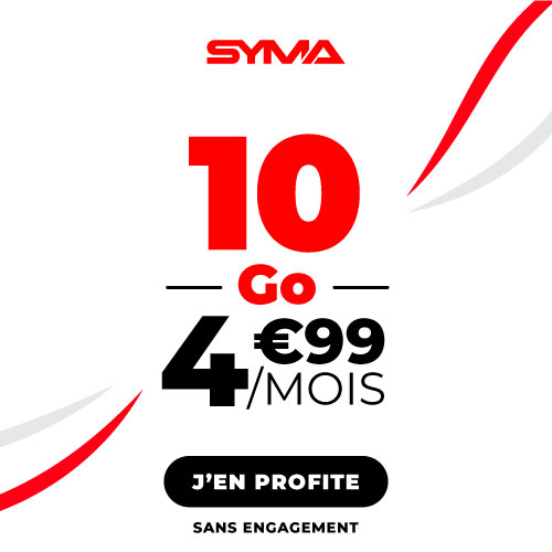 promo forfait Syma 10Go