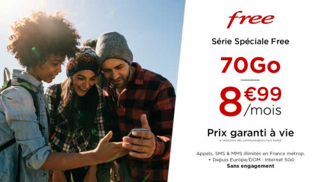 vente privee free mobile 80 Go