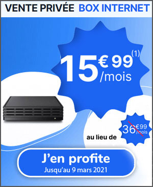 vente privée BeMove avec box internet à 15,99? par mois