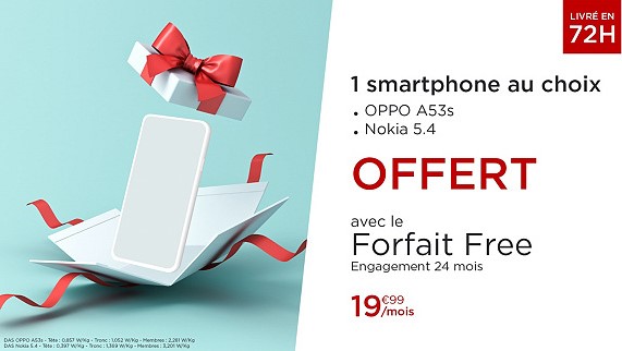 vente privée free mobile
