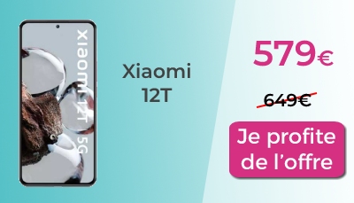 Xiaomi 12T sur RED by SFR