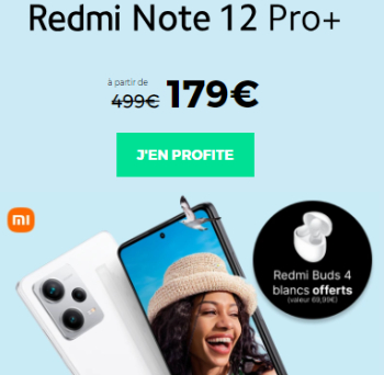 promo Xiaomi Redmi Note 12 Pro+