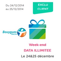 Abonnés Bouygues Telecom, surfez en illimité le 24 et 25 décembre !