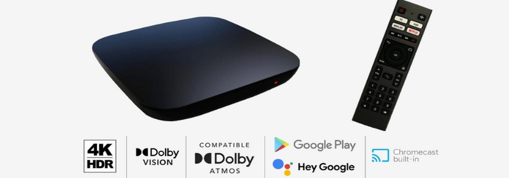 Un décodeur Google TV