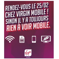 Virgin Mobile : Une surprise le 25 février et derniers jours pour profiter du forfait 4G 6Go à 19.99€ !