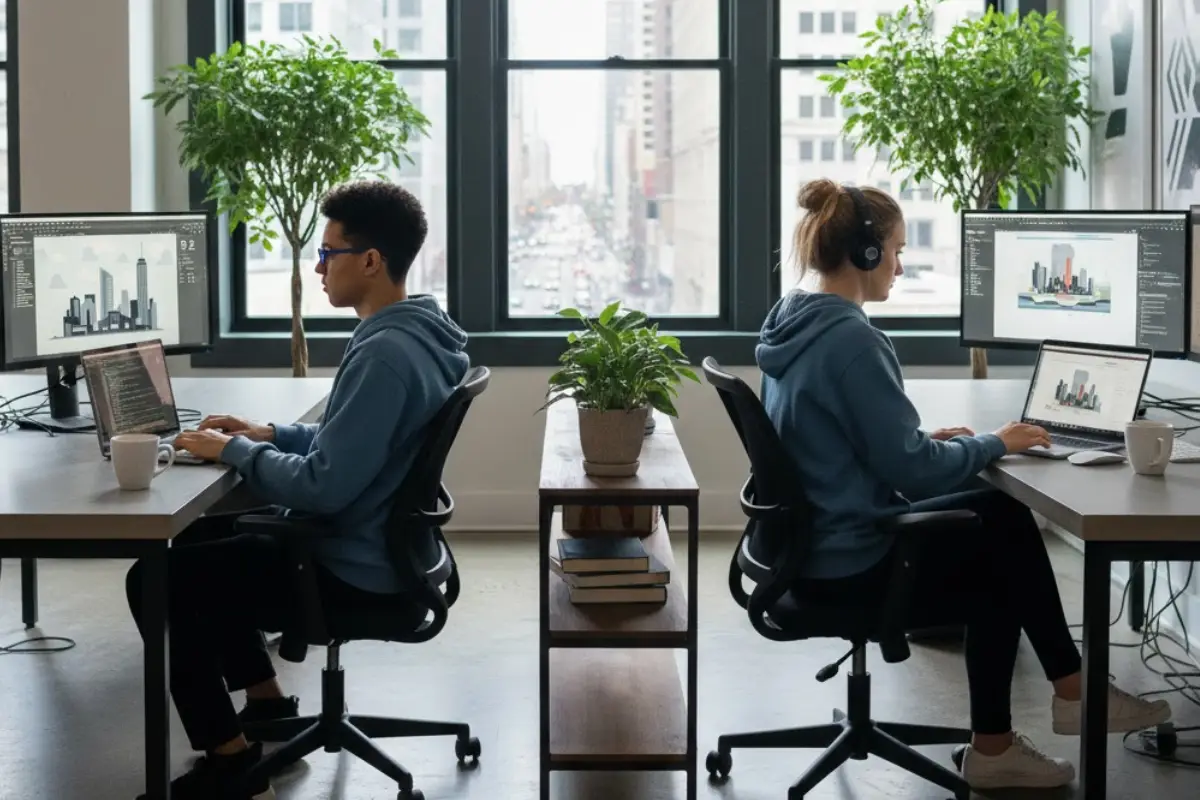 personnes connectes internet sur pc