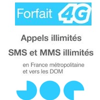 Appels, SMS et MMS illimités vers les DOM avec le forfait 4G chez Joe Mobile !