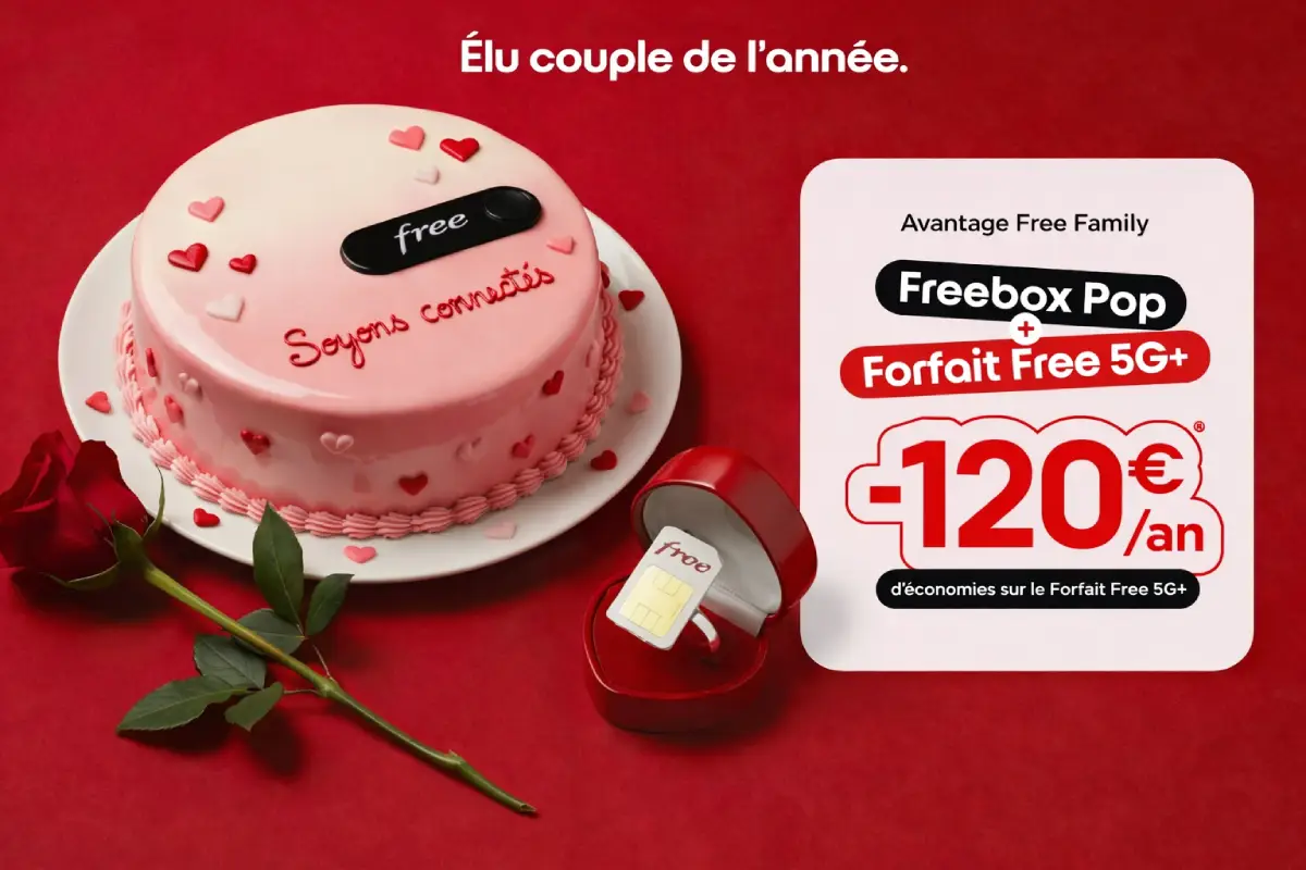 elu couple de l annee freebox pop et forfait free 5g