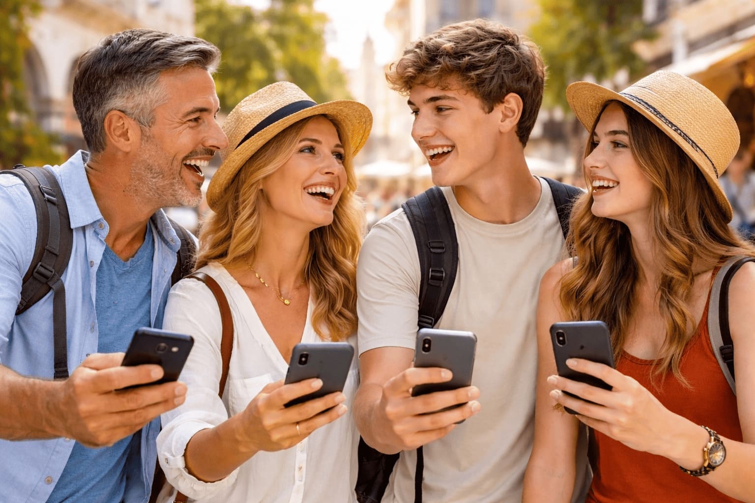 eSIM pour voyager en famille