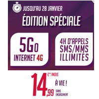 Virgin Mobile prolonge le forfait 4G 5Go au prix exceptionnel de 14.99€ jusqu’au 28 janvier !